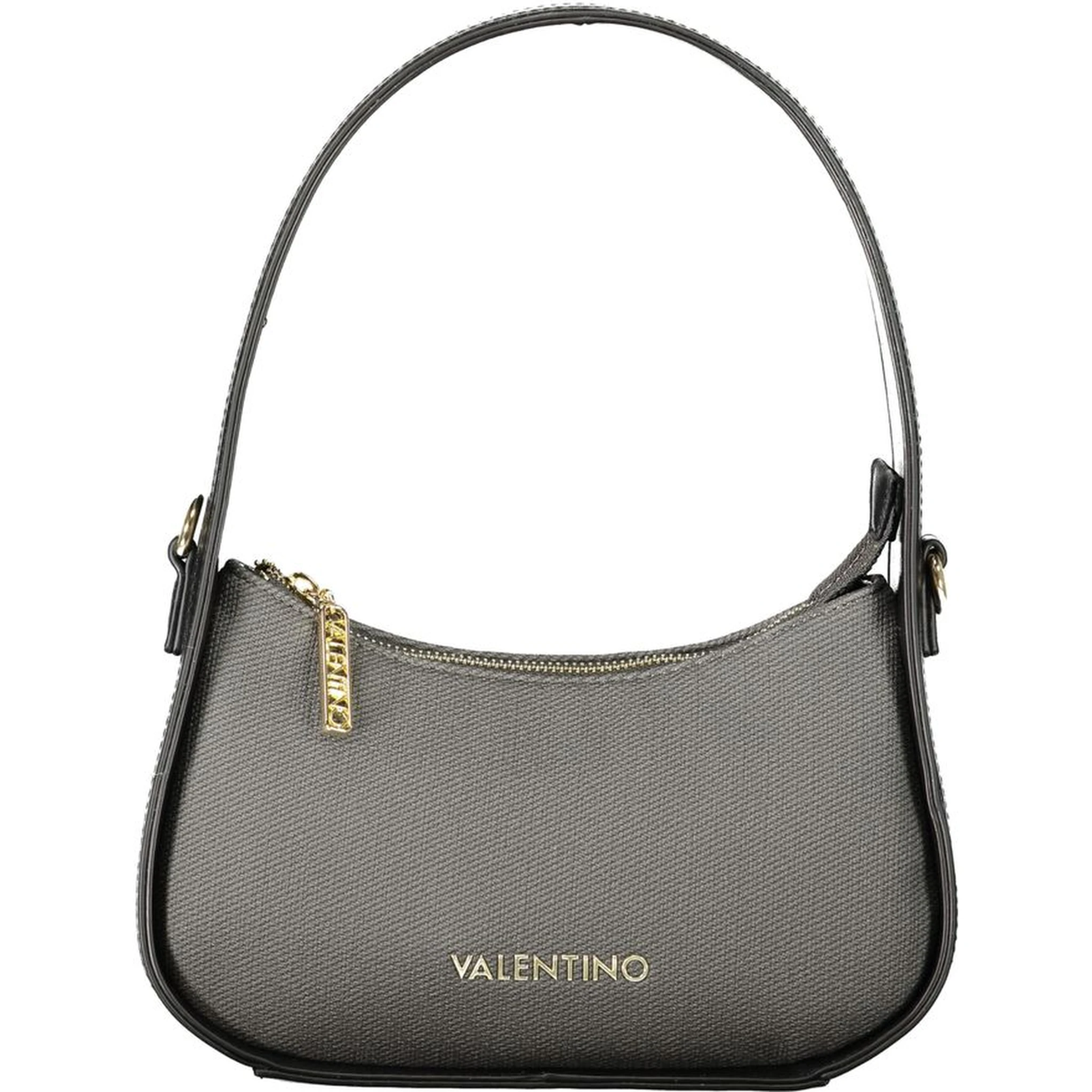 Black Polyurethane Women's Bag