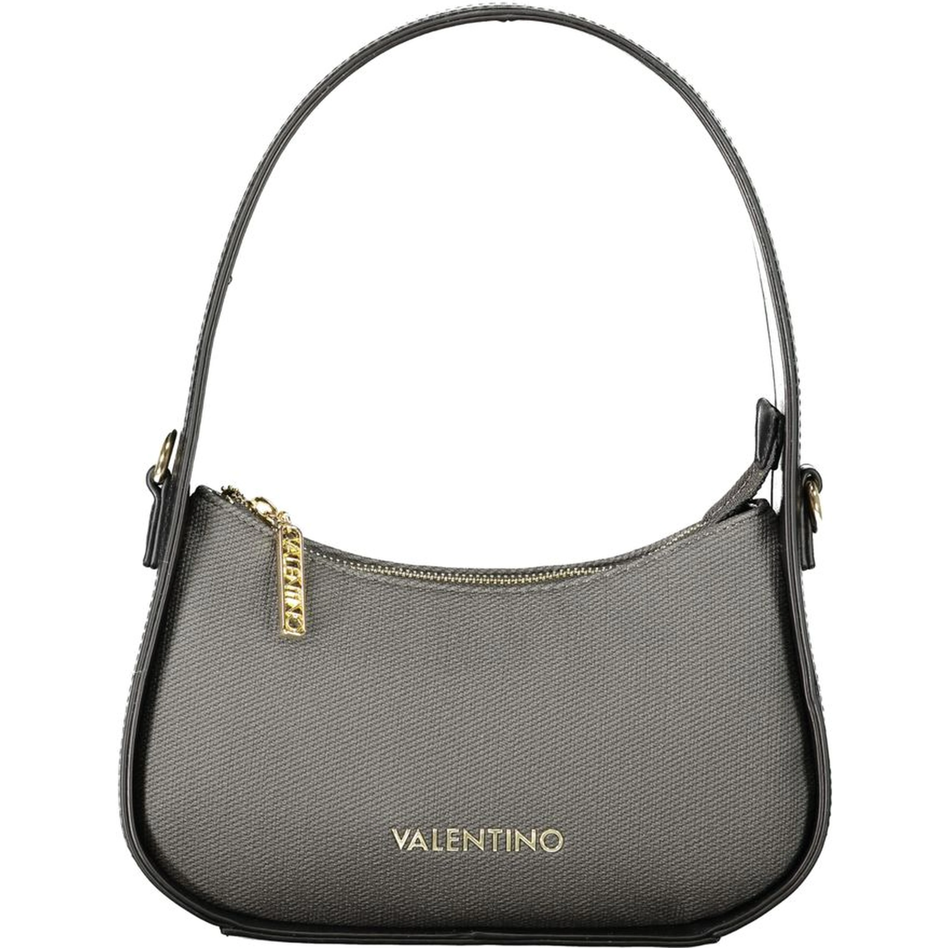 Black Polyurethane Women's Bag
