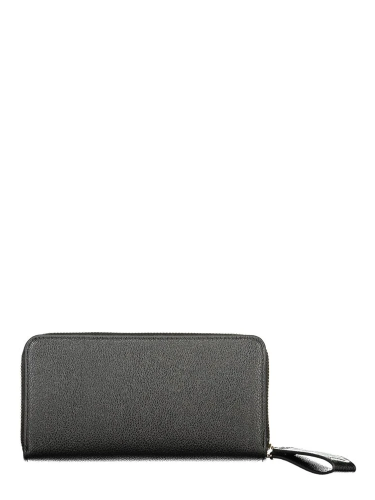 Black Polyurethane Womens Wallet alternative