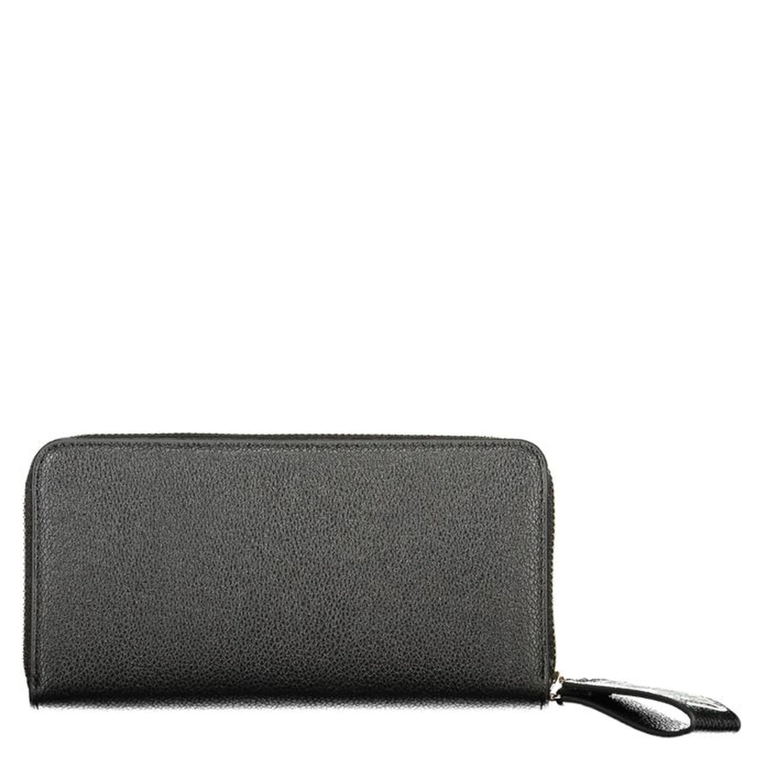 Black Polyurethane Womens Wallet