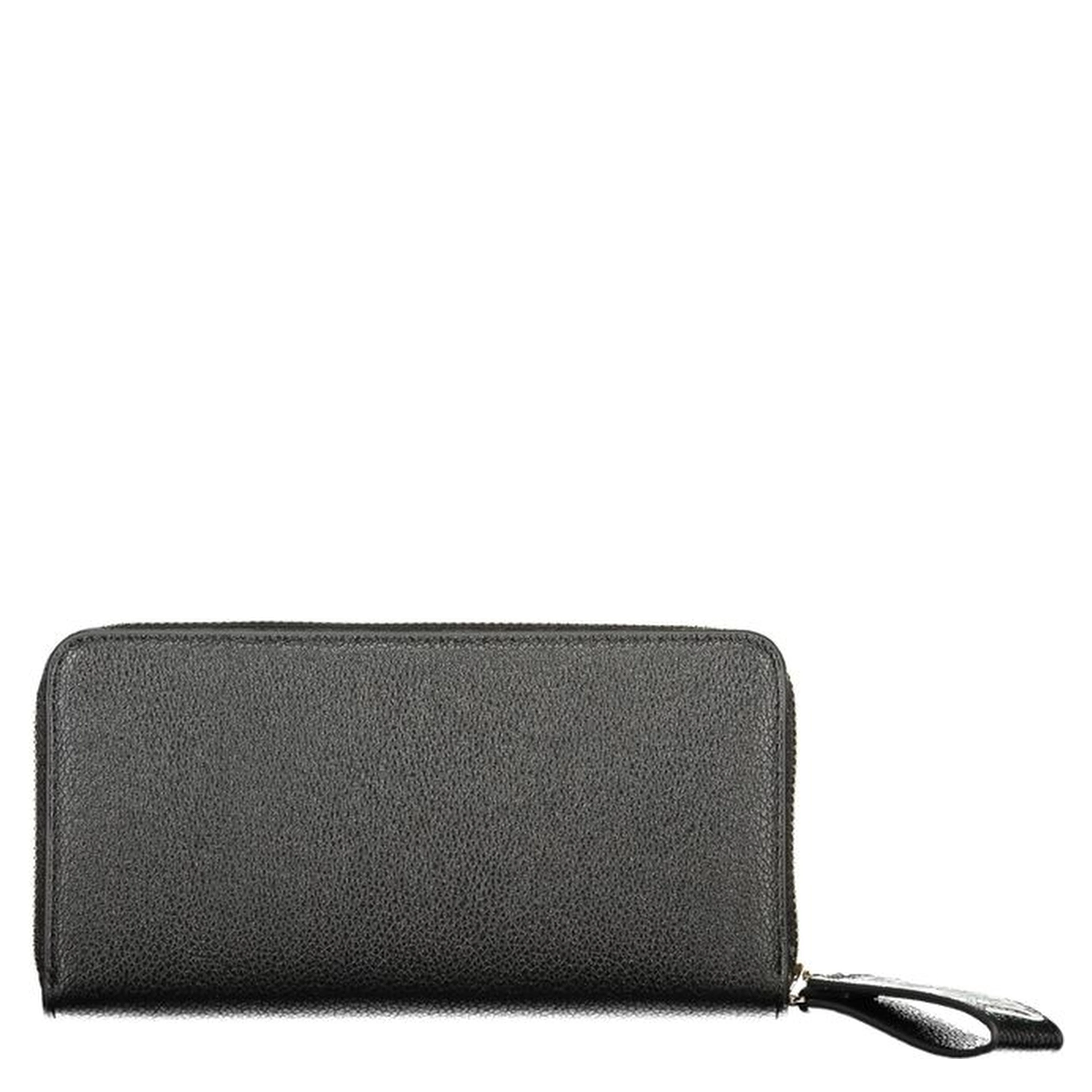Black Polyurethane Womens Wallet