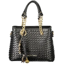 Black Polyurethane Women's Bag