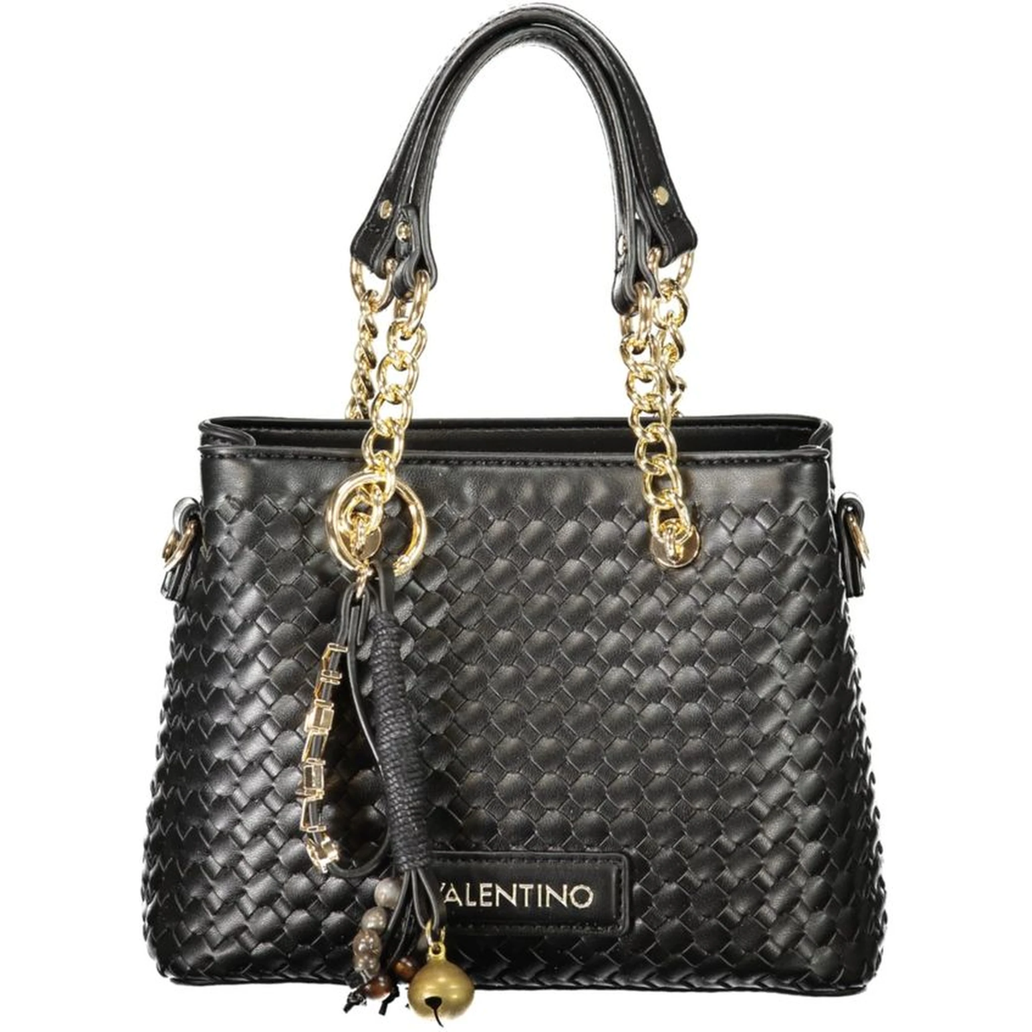 Black Polyurethane Women's Bag