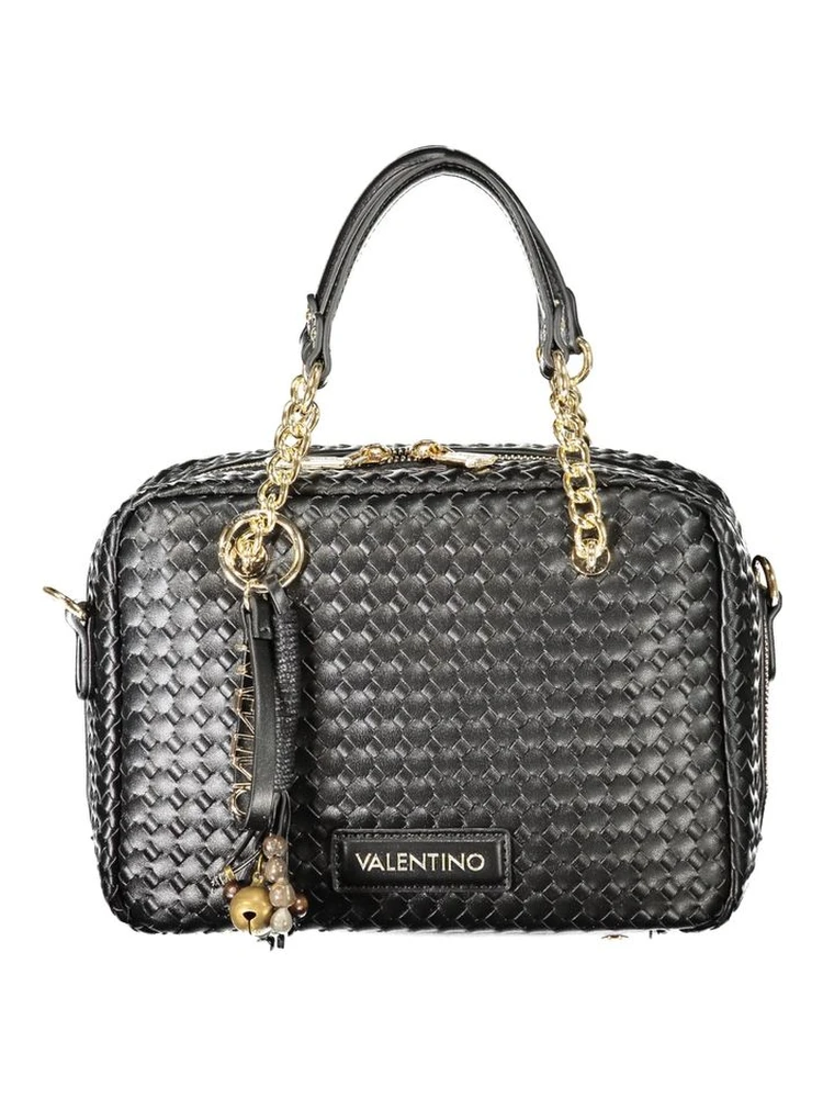 Black Polyurethane Women's Bag