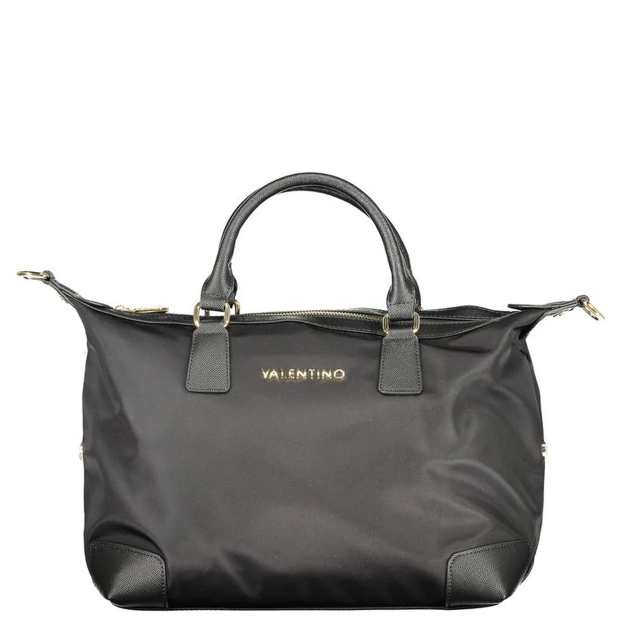 Black Polyester Women's Bag
