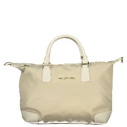 Gray Polyester Women's Bag