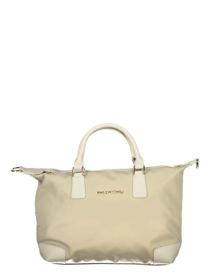 Gray Polyester Women's Bag