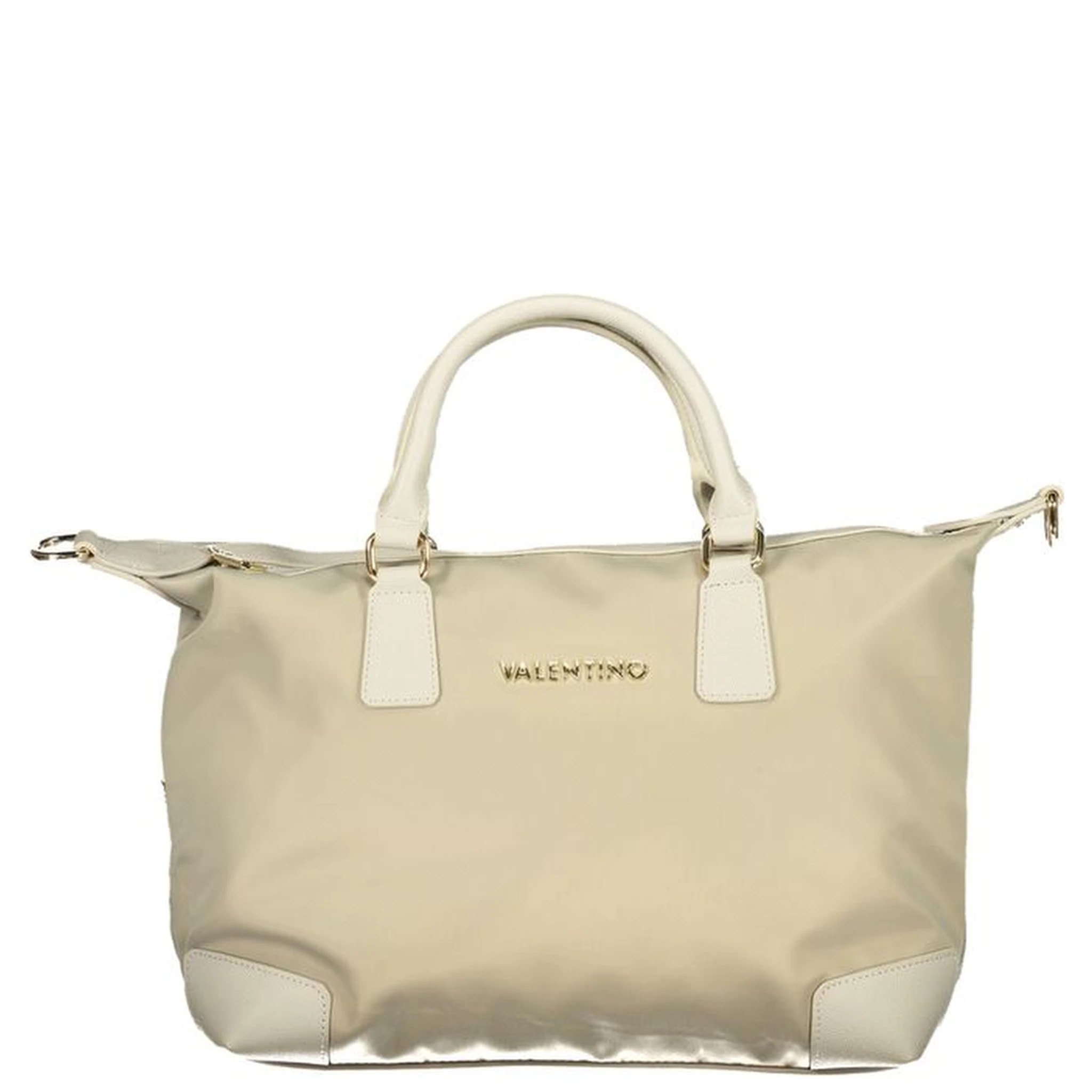Gray Polyester Women's Bag