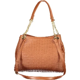 Marrone Polyurethane Women's Bag