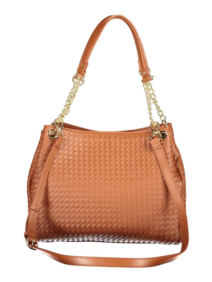 Marrone Polyurethane Women's Bag