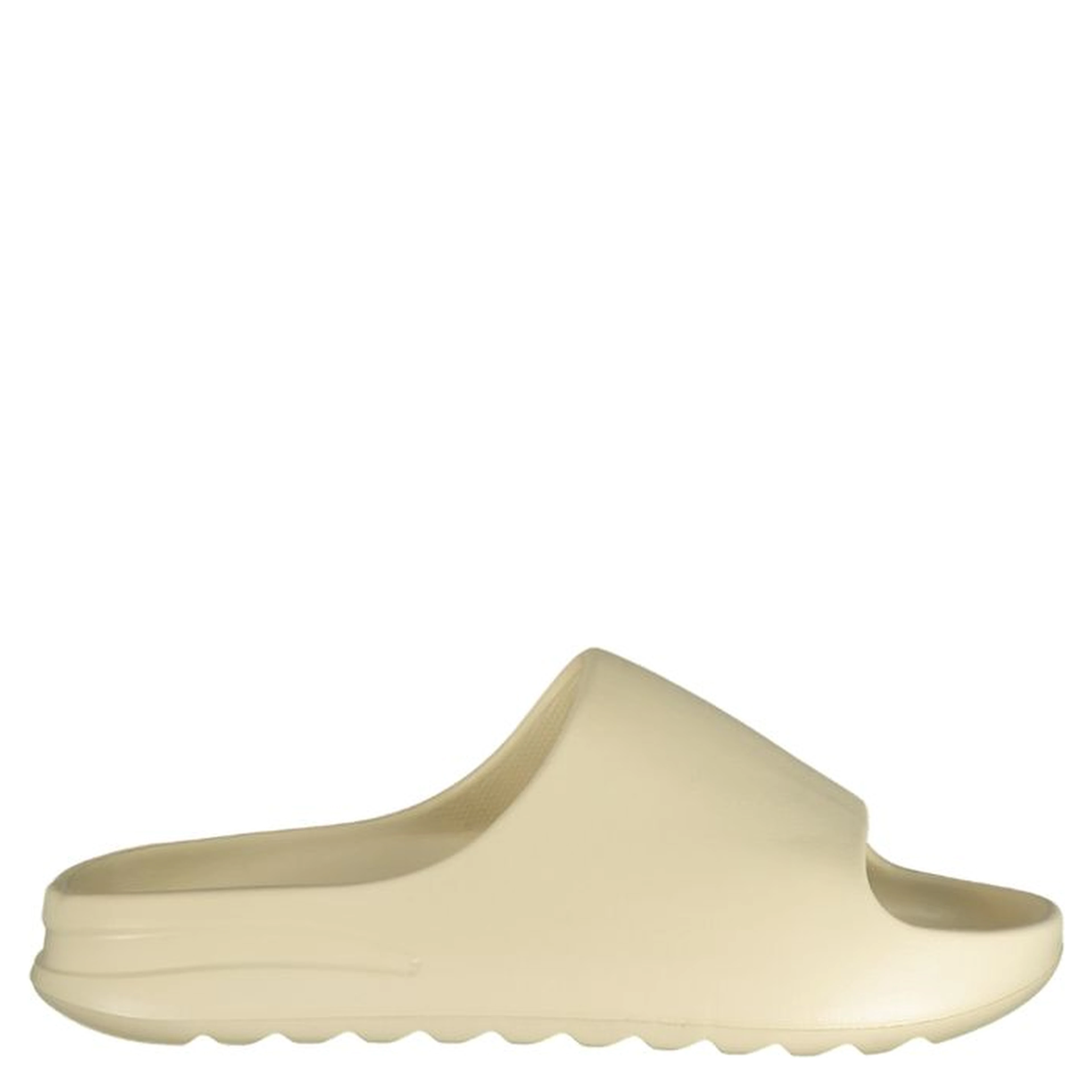 Beige Polyurethane Men's Slipper