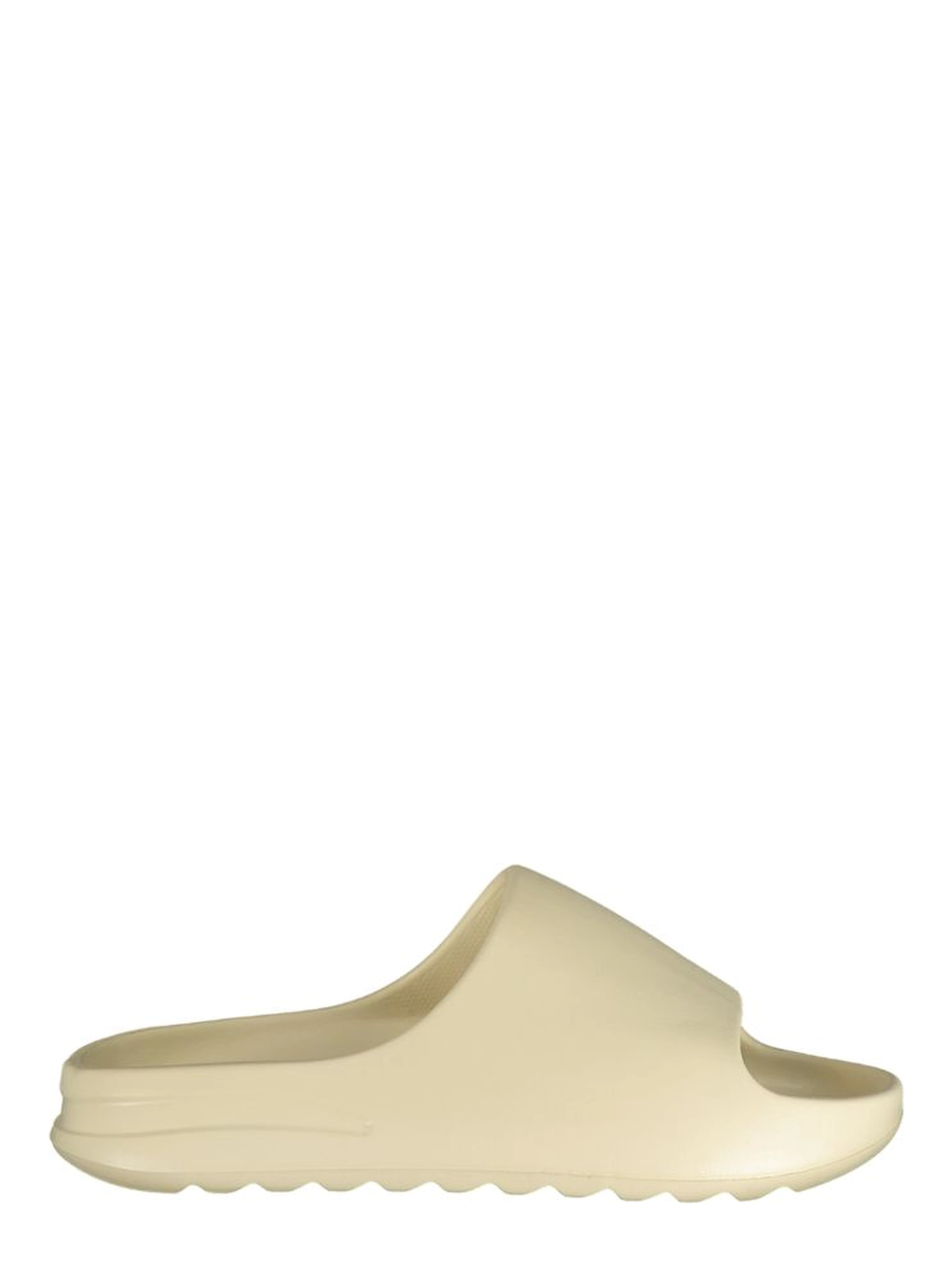 Beige Polyurethane Men's Slipper