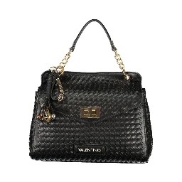 Black Polyurethane Womens Bag