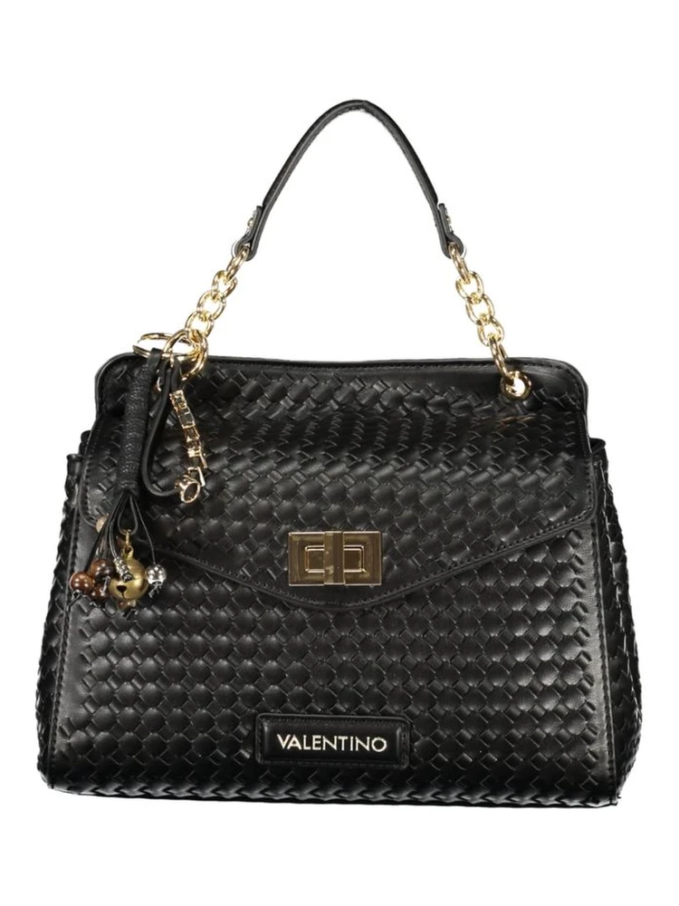 Black Polyurethane Womens Bag