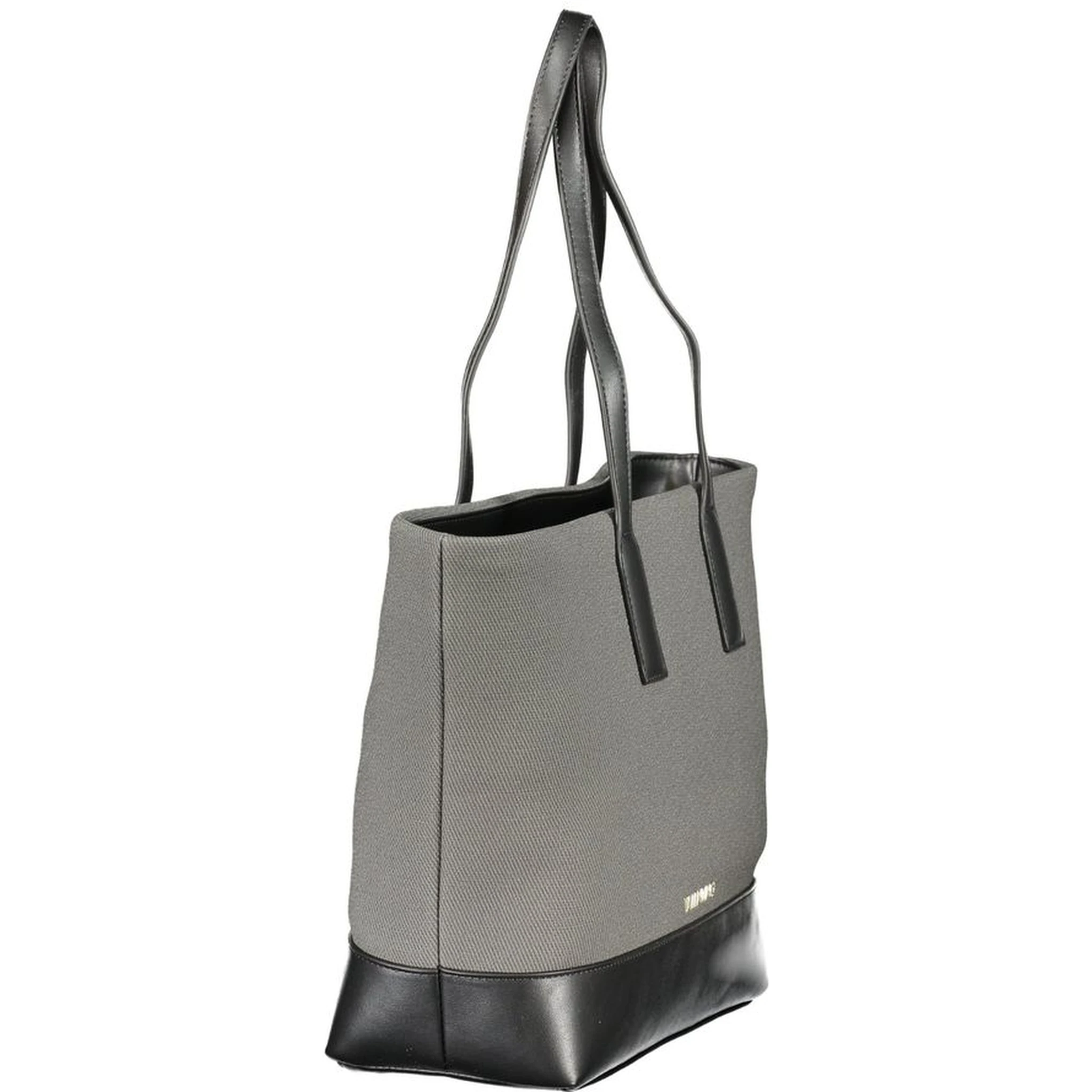 Nero Poliuretano Donna Shoulder Bag