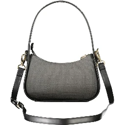 Black Polyurethane Women's Bag