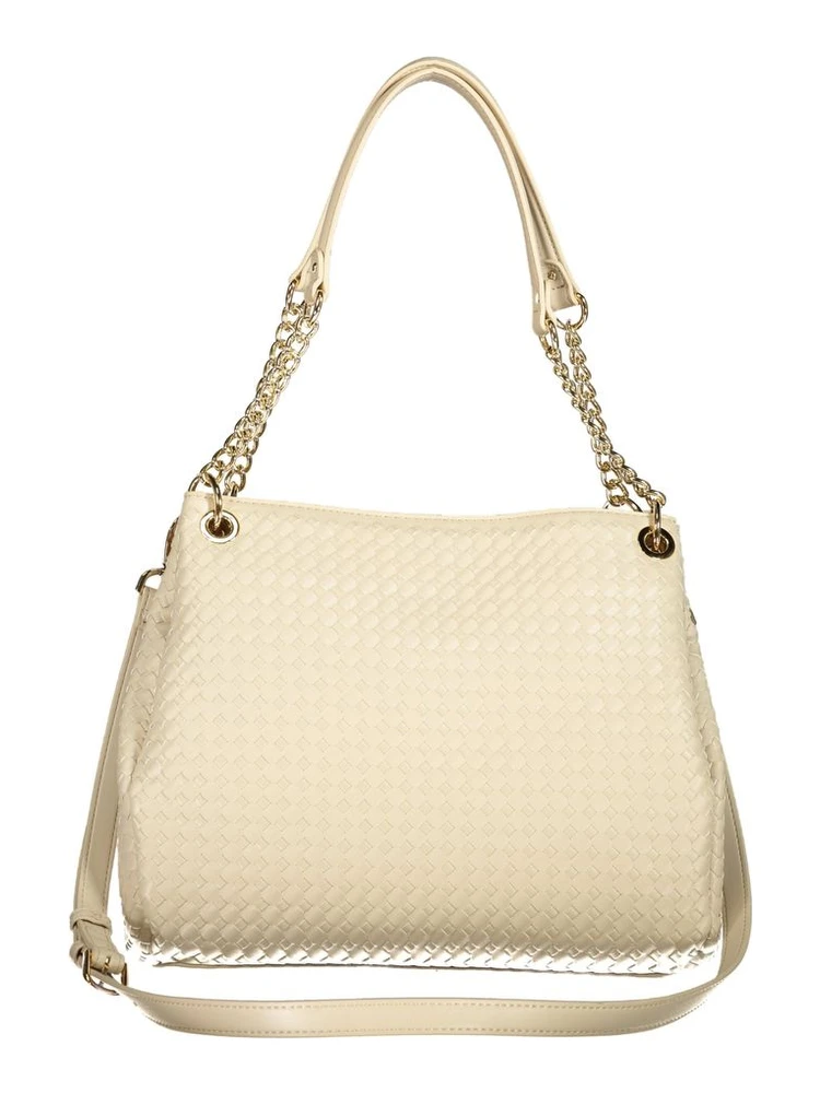 Beige Polyurethane Women's Bag alternative