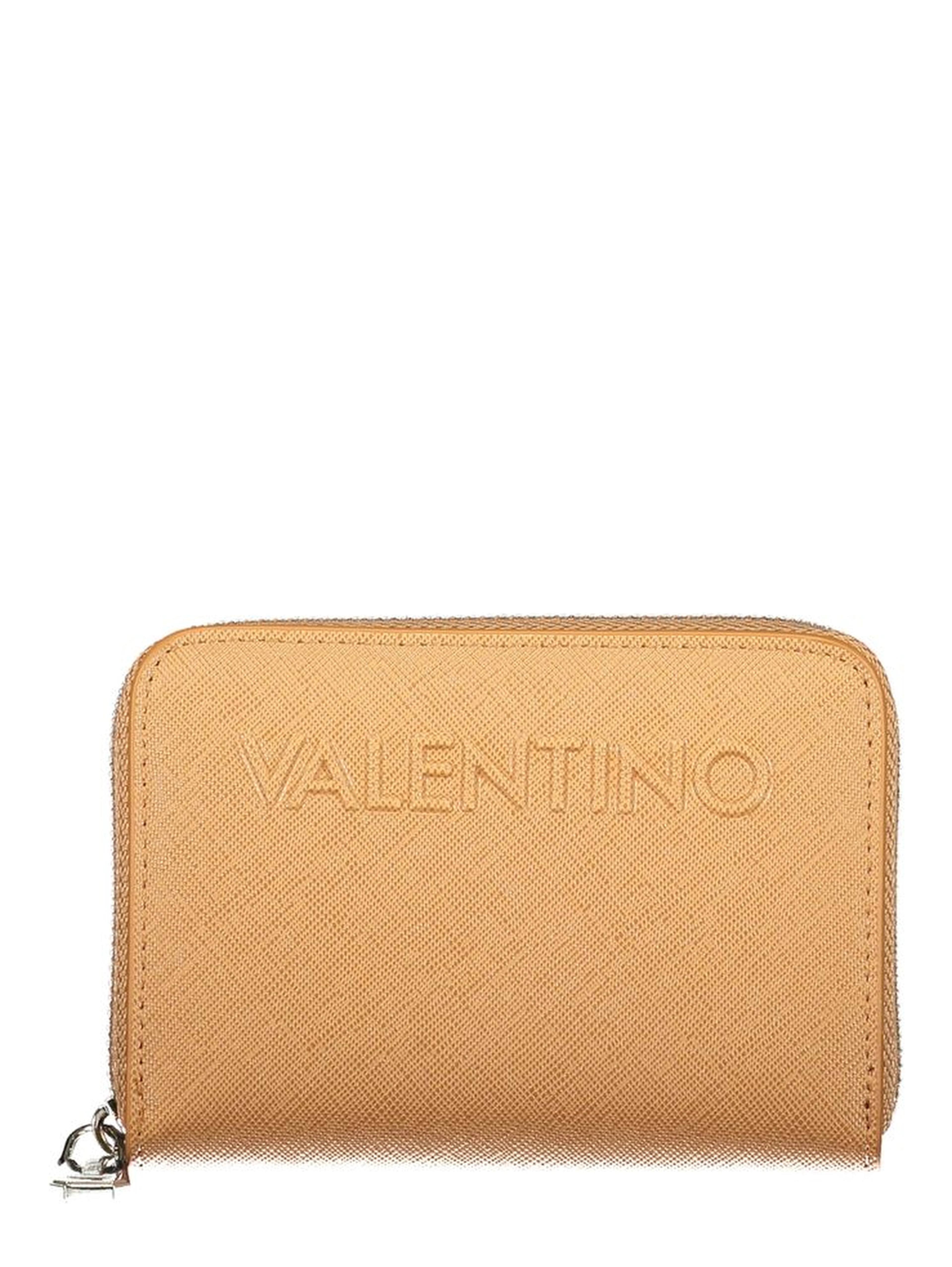 Brown Polyurethane Women's Wallet