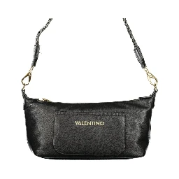 Black Polyurethane Women's Bag