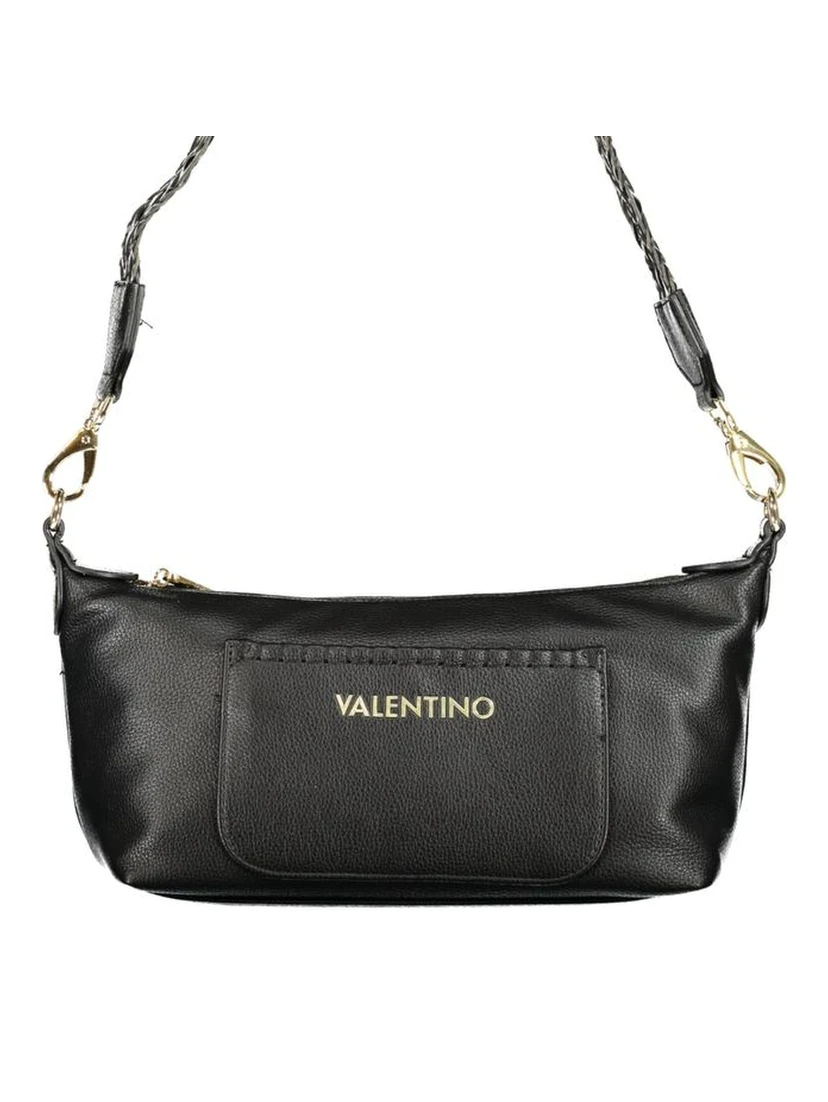 Black Polyurethane Women's Bag