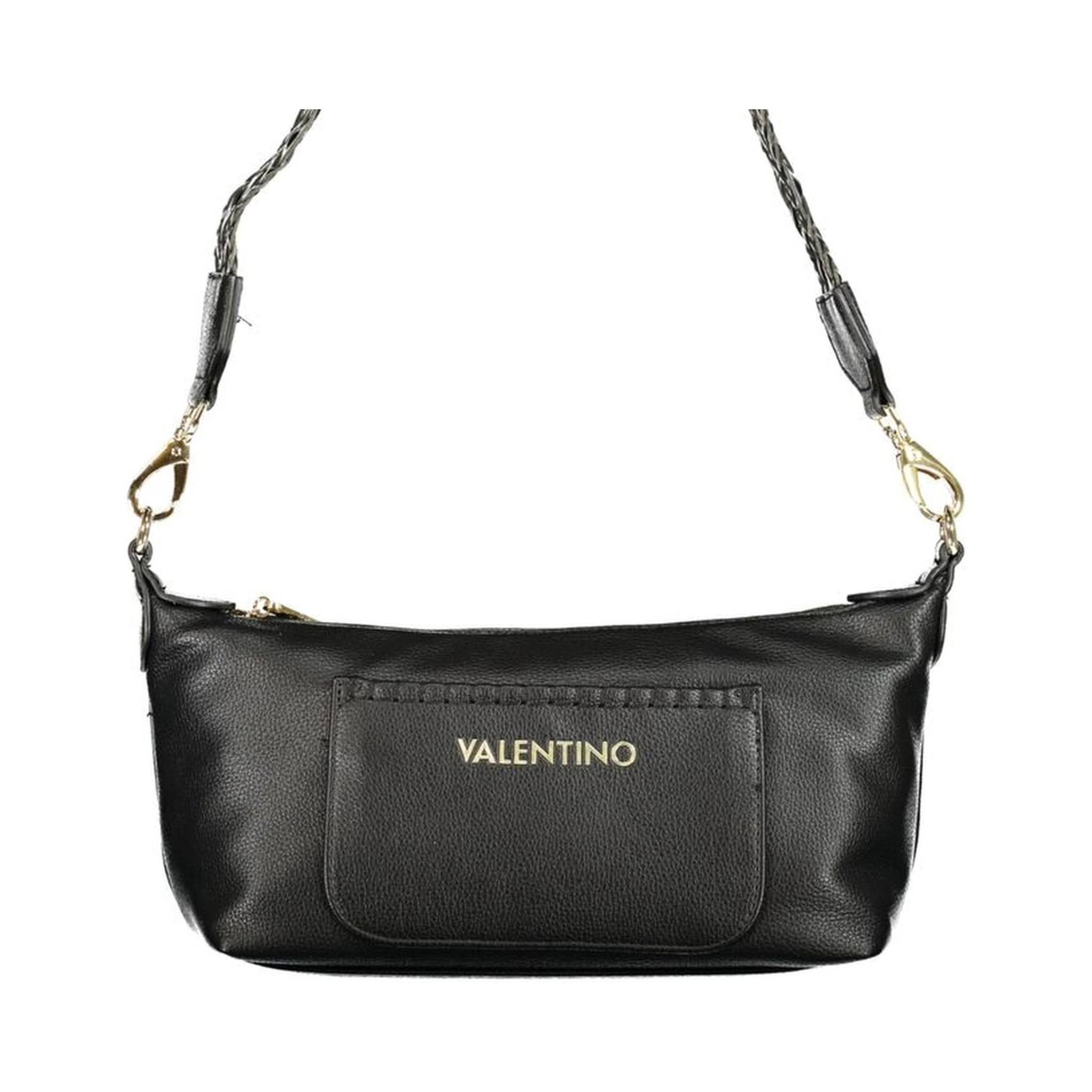 Black Polyurethane Women's Bag