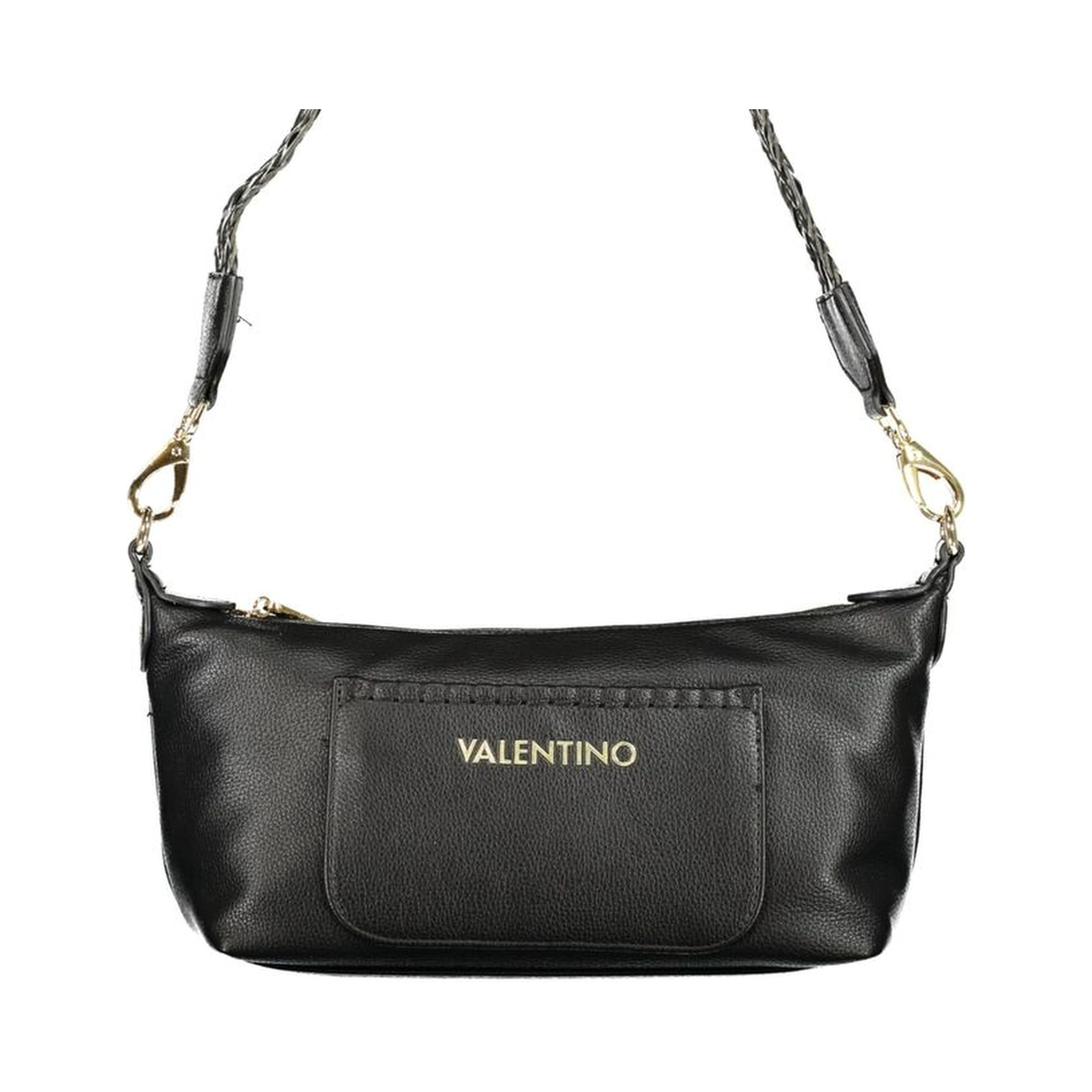 Black Polyurethane Women's Bag