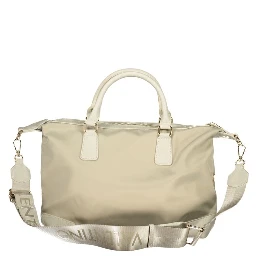 Gray Polyester Women's Bag