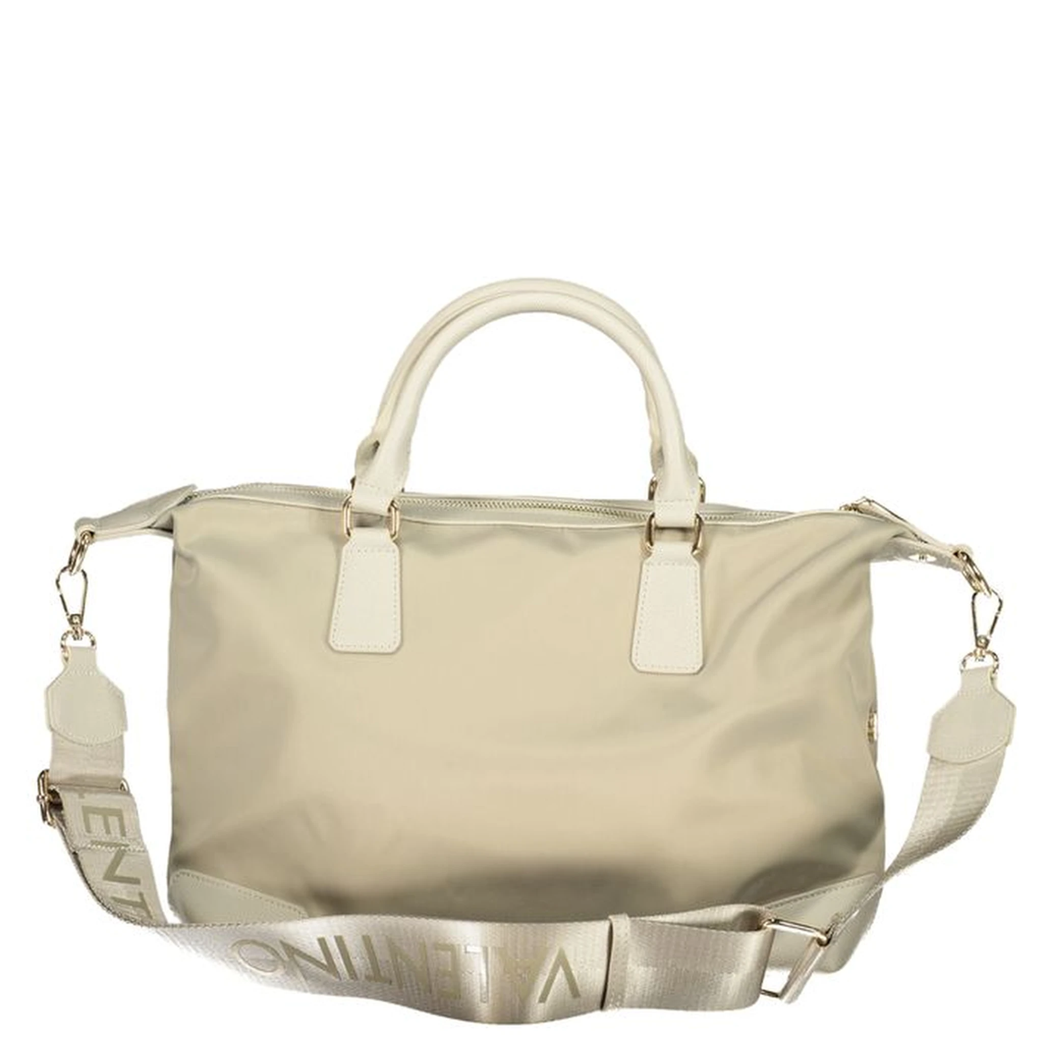 Gray Polyester Women's Bag
