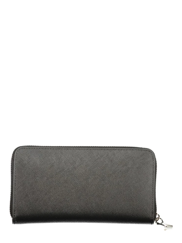 Black Polyurethane Women's Wallet alternative