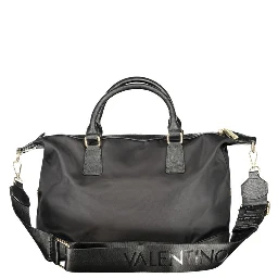 Black Polyester Women's Bag