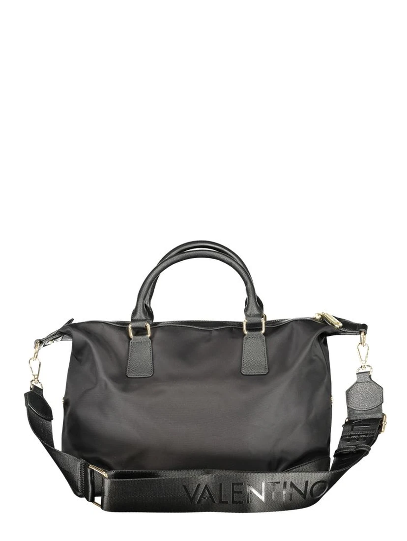 Black Polyester Women's Bag