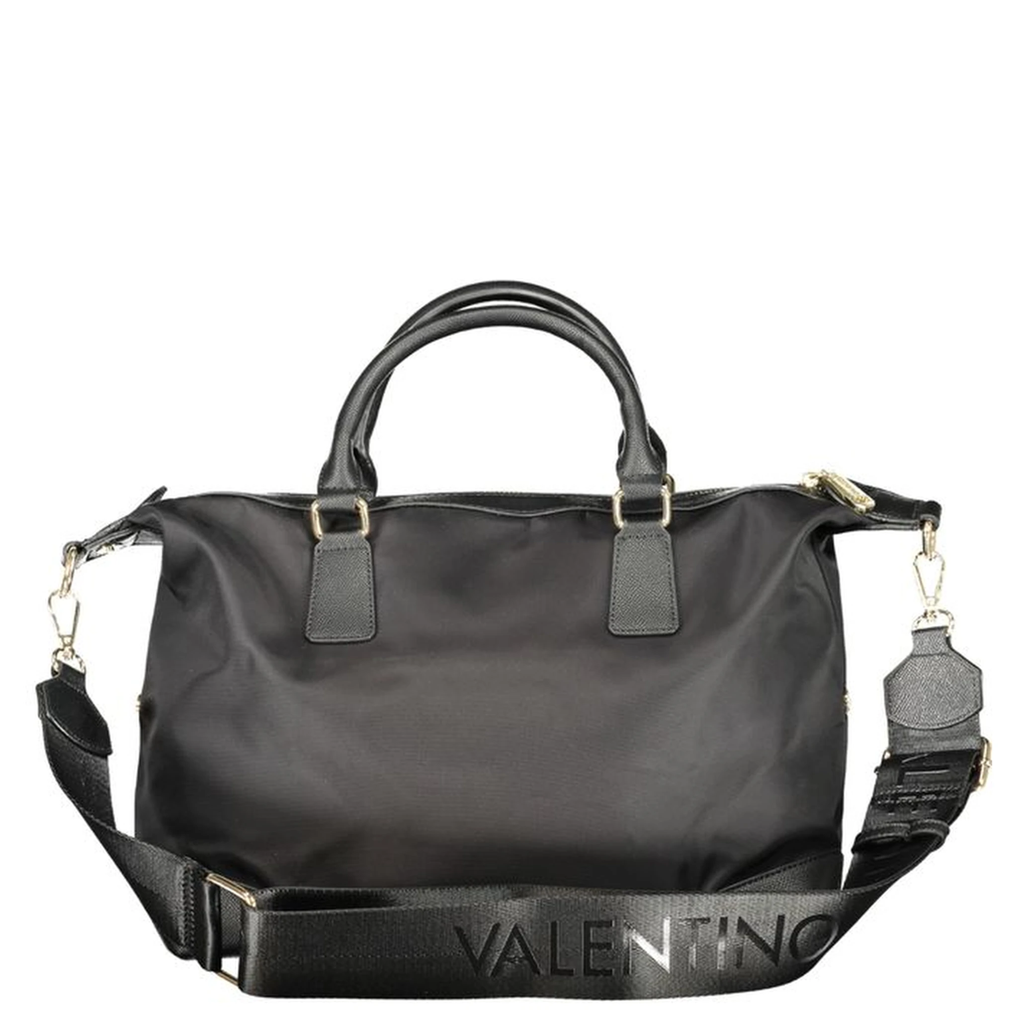 Black Polyester Women's Bag
