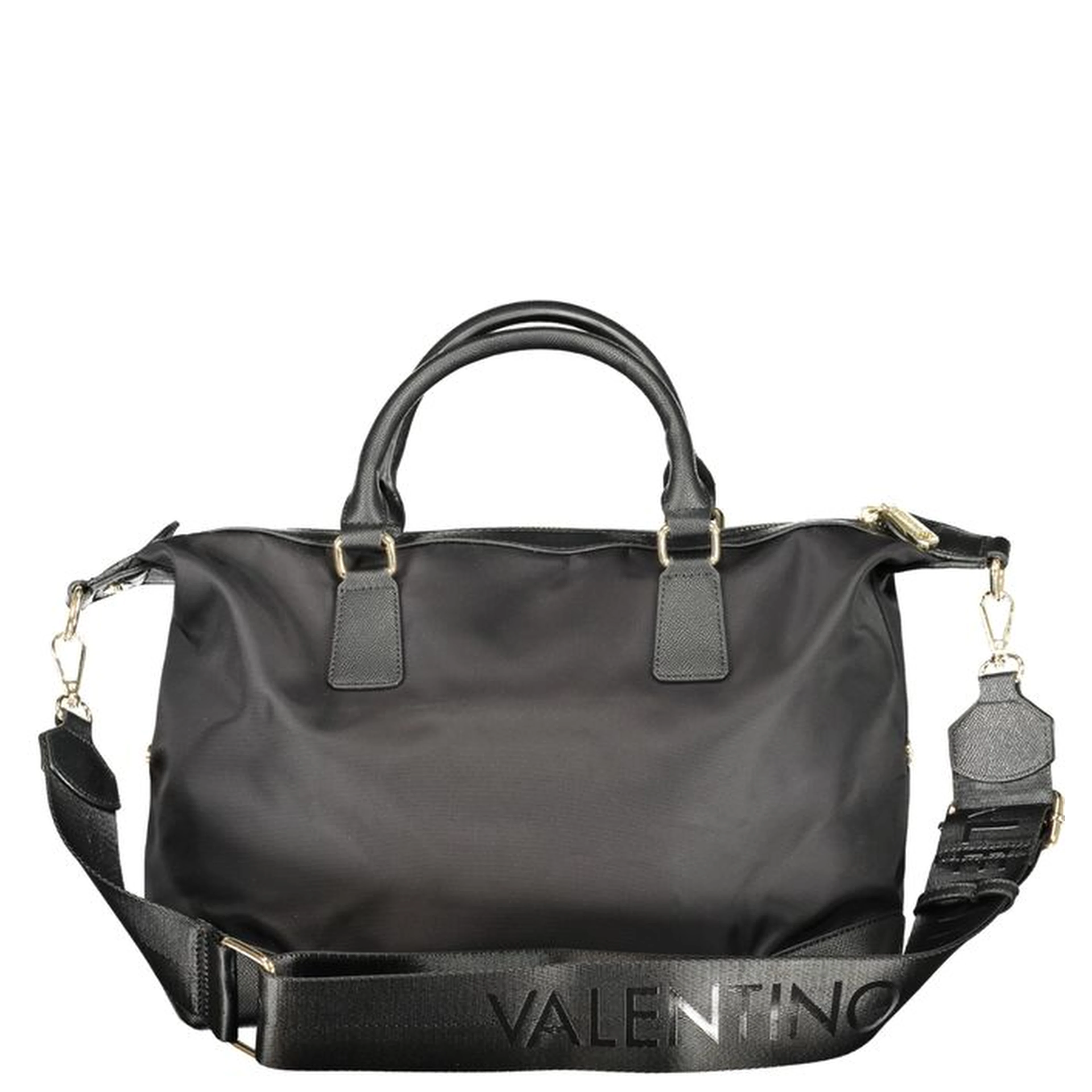 Black Polyester Women's Bag