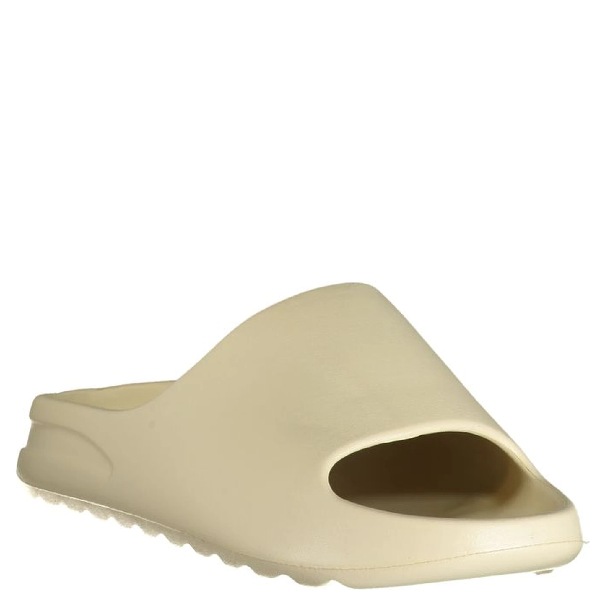 Beige Polyurethane Men's Slipper