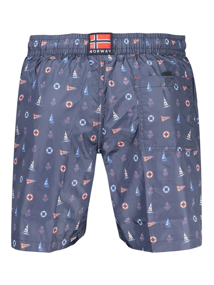 Blue Polyester Men's Swim Shorts alternative