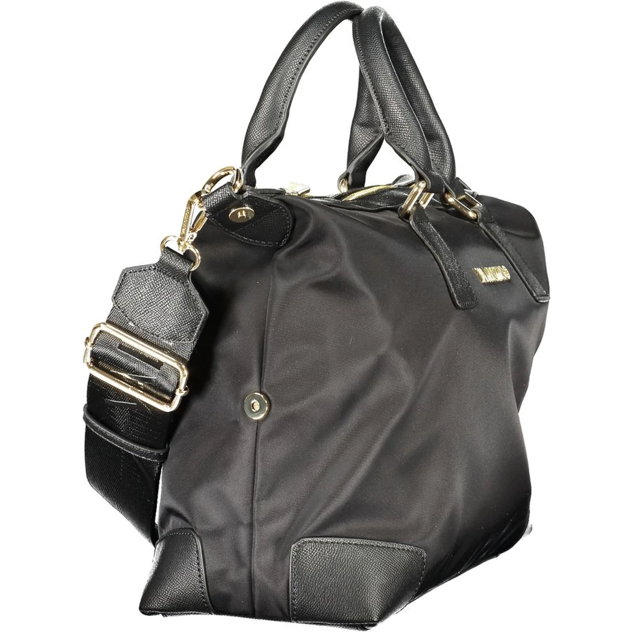 Black Polyester Women's Bag