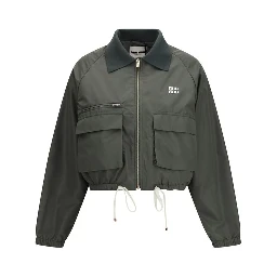 Bicolor Polyester Shell Jacket