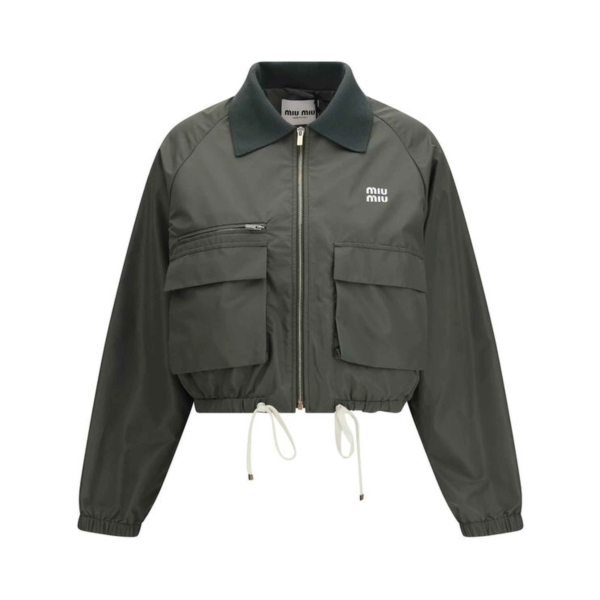 Bicolor Polyester Shell Jacket