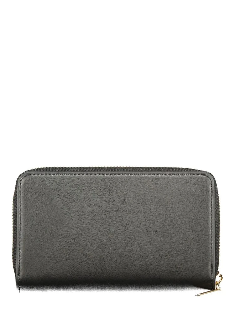 Black Polyurethane Women's Wallet alternative