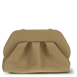 Beige Other Fibres Clutch Bag