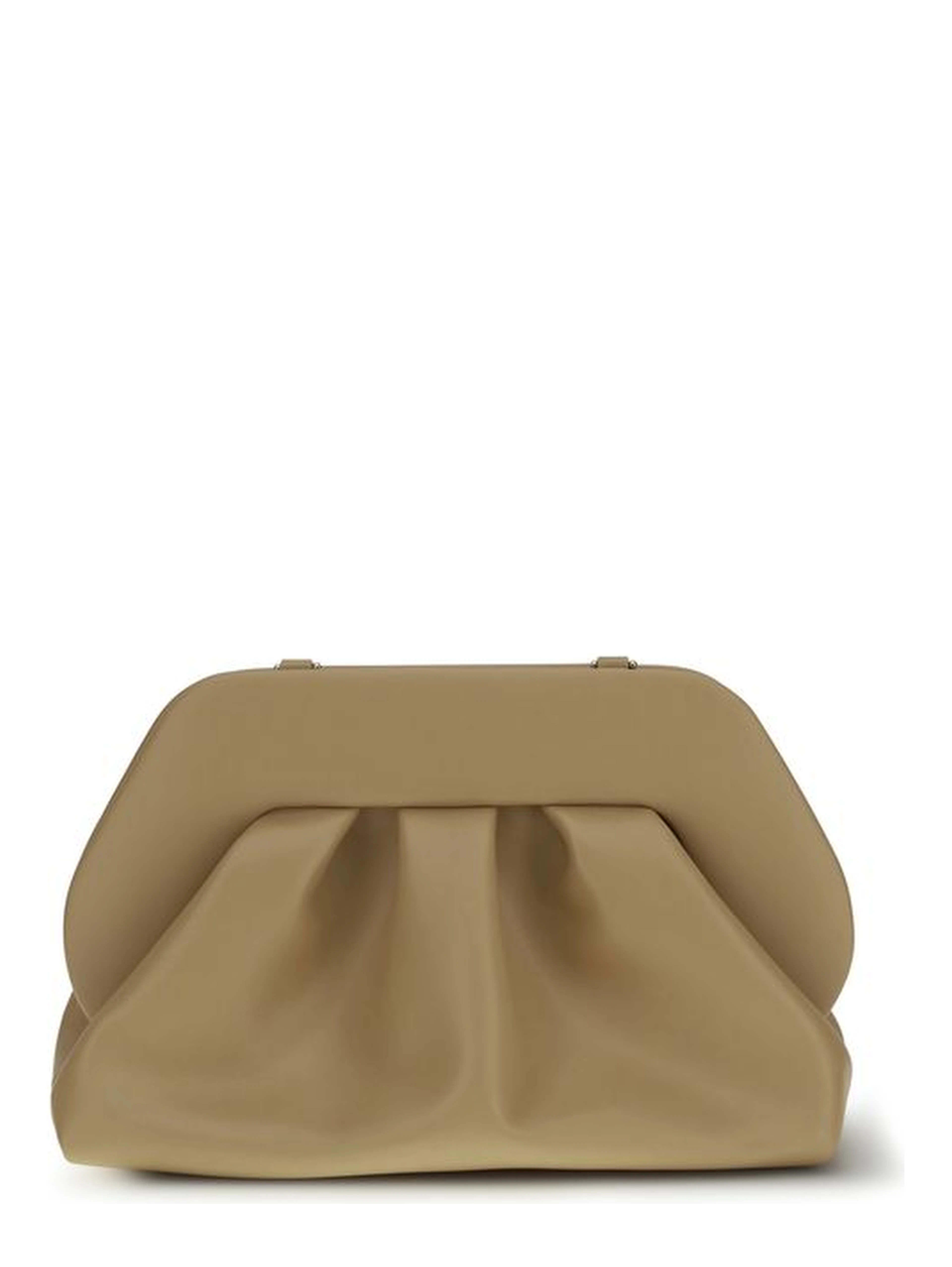 Beige Other Fibres Clutch Bag