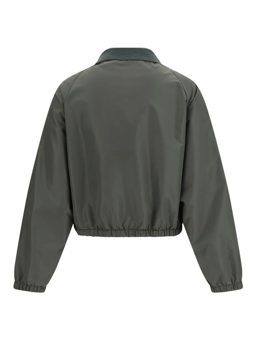 Bicolor Polyester Shell Jacket