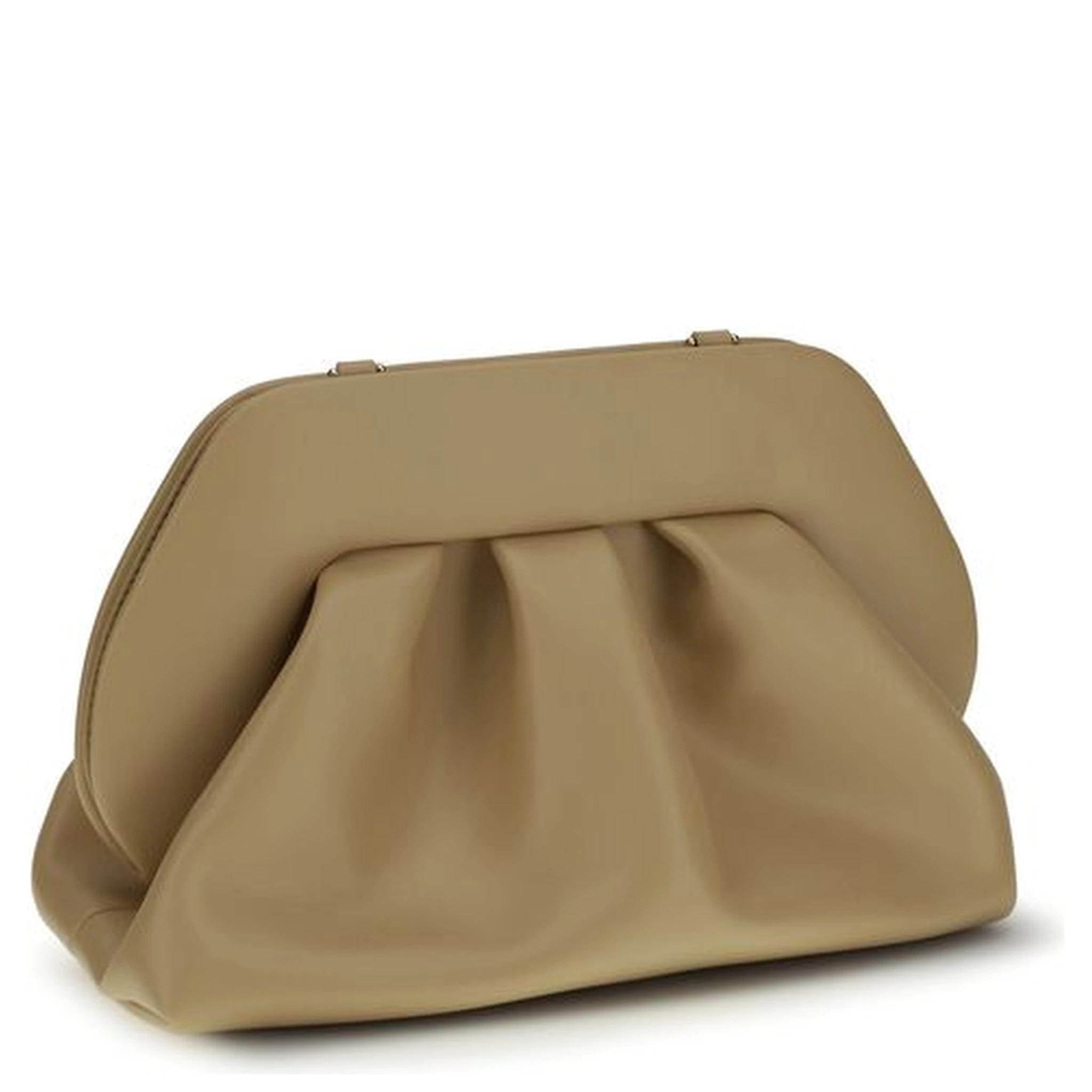 Beige Other Fibres Clutch Bag