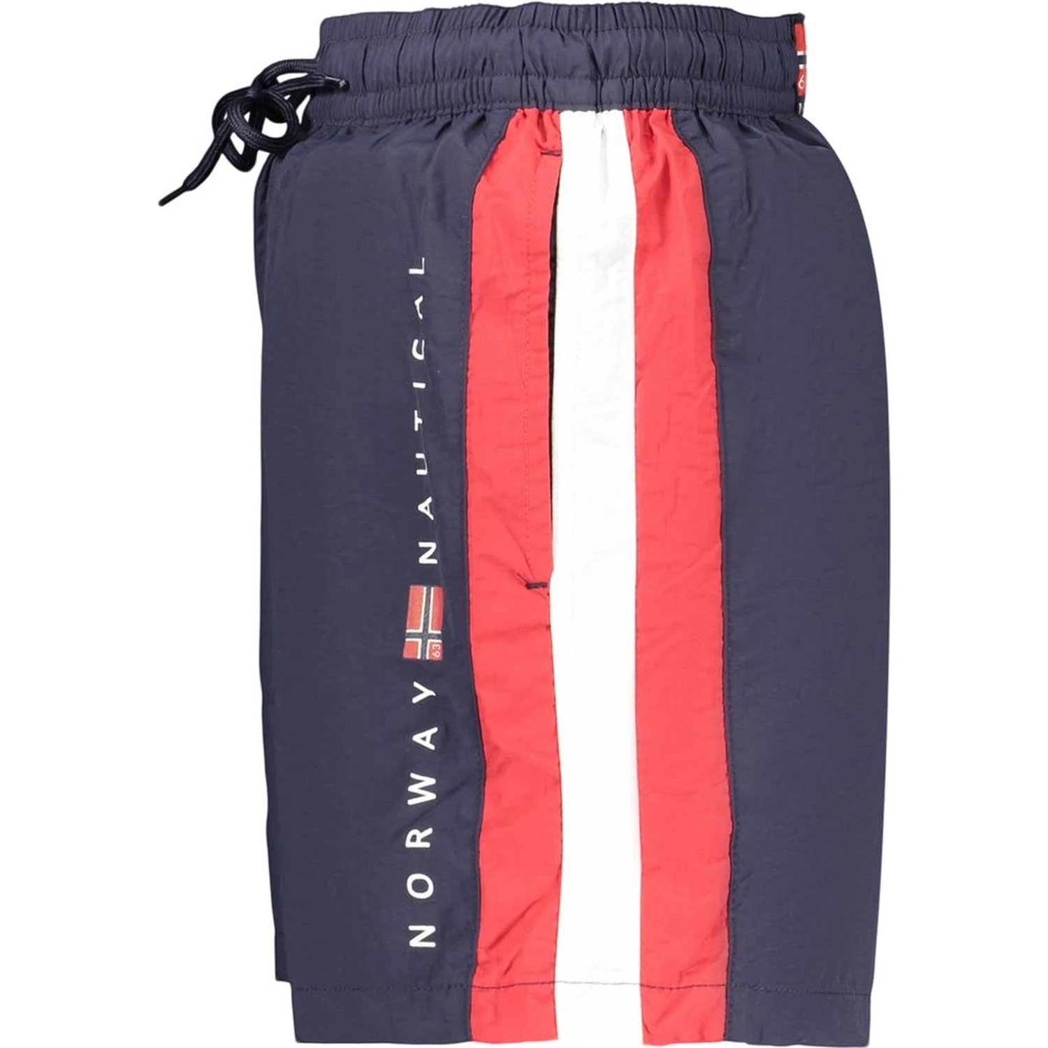 Blue Polyamide Men's Swimwear