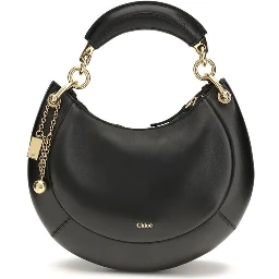 Black Calf Leather Bos Taurus Shoulder Bag