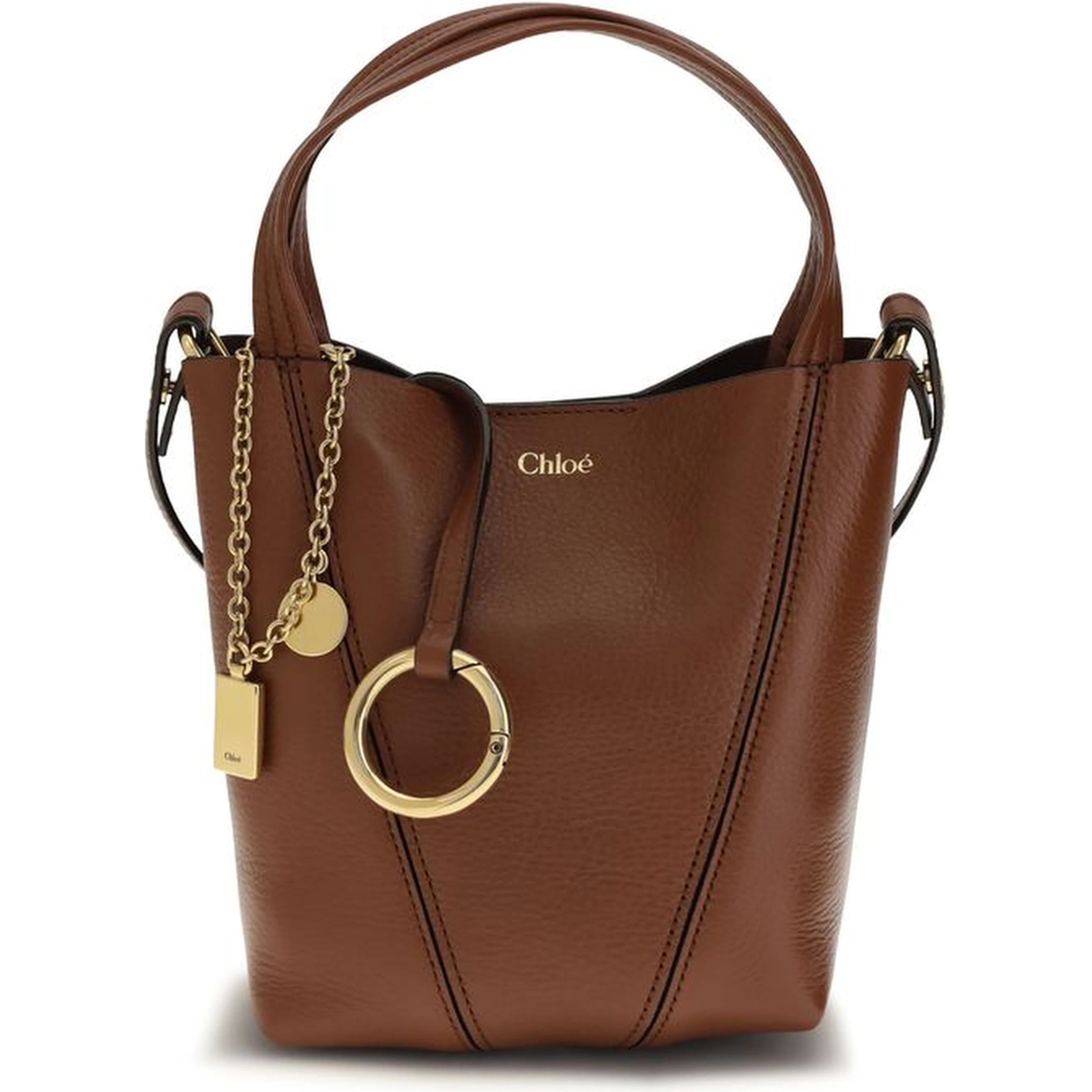 Brown Calf Leather Bos Taurus Shoulder Bag