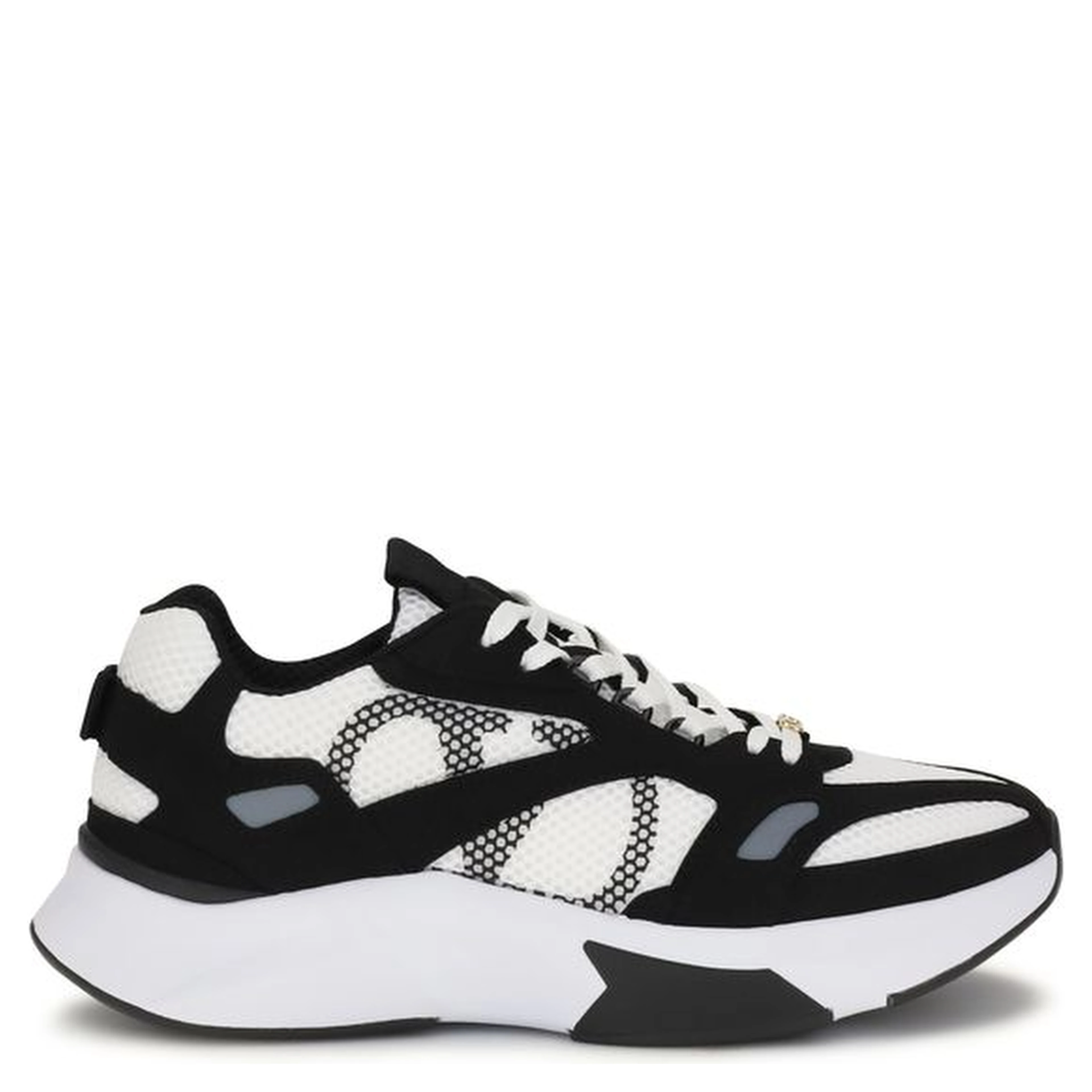 Multicolor Fabric Athletic Sneakers