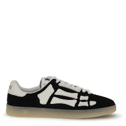 Black Calf Leather Bos Taurus Athletic Sneakers