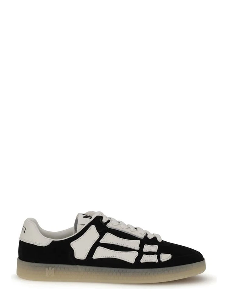 Black Calf Leather Bos Taurus Athletic Sneakers