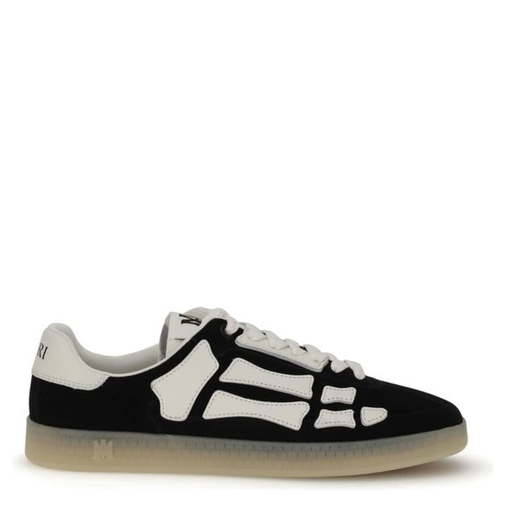 Black Calf Leather Bos Taurus Athletic Sneakers